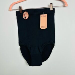 Shapermint NWT Black High-Waisted Shaper Panty Shapewear Size M/L